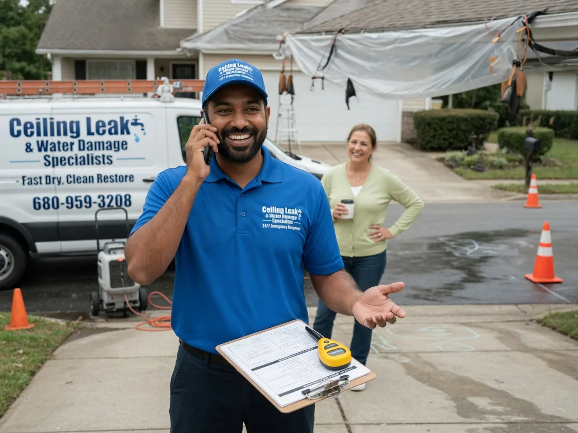 Ceiling Leak Cleanup Loco Hills, NM FAQs